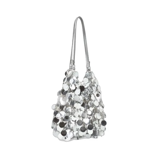 Paco Rabanne Sequinned Open Top Large Shoulder Bag