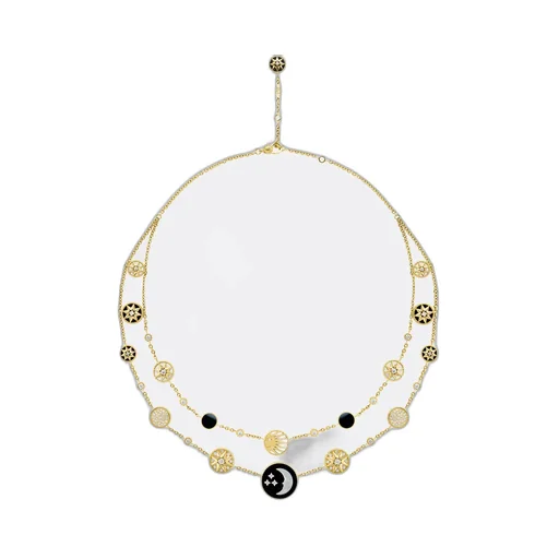 Rose Des Vents And Rose CÉLeste Necklace