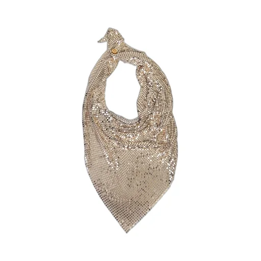 Paco Rabanne Chain-Mail Handkerchief Necklace