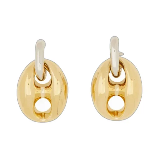 Paco Rabanne Xtra Eight Dang Earrings