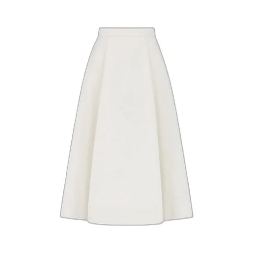 Mid-Length Flared Skirt