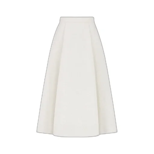 Mid-Length Flared Skirt