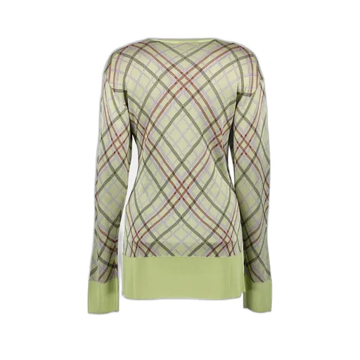 Paco Rabanne Checked Knitted Cardigan