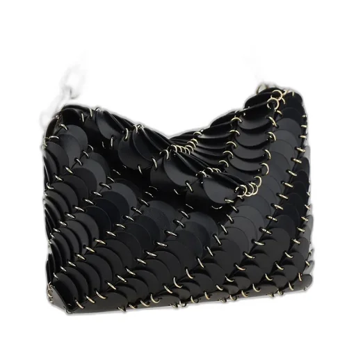 Paco Rabanne Panelled Chain-Link Shoulder Bag