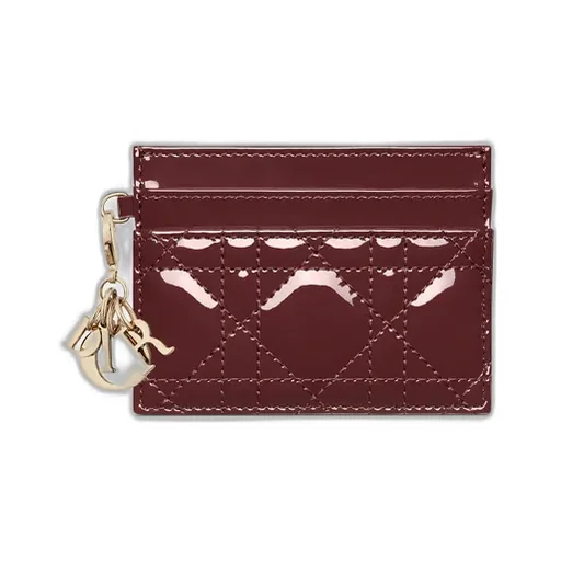 Lady Dior Freesia Card Holder