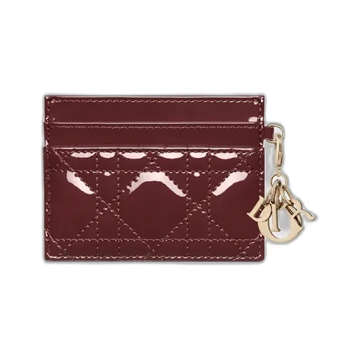 Lady Dior Freesia Card Holder