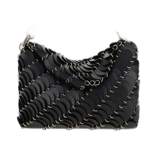 Paco Rabanne Panelled Chain-Link Shoulder Bag