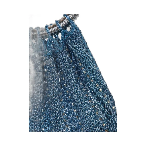 Paco Rabanne Top Handle Beaded Crochet Tote Bag
