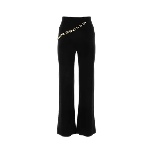 Paco Rabanne Chainmail-Detailed Straight Leg Trousers
