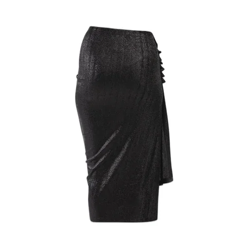 Paco Rabanne Asymmetric Midi Skirt