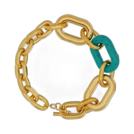 Paco Rabanne Xl-Link Polished Chocker Necklace