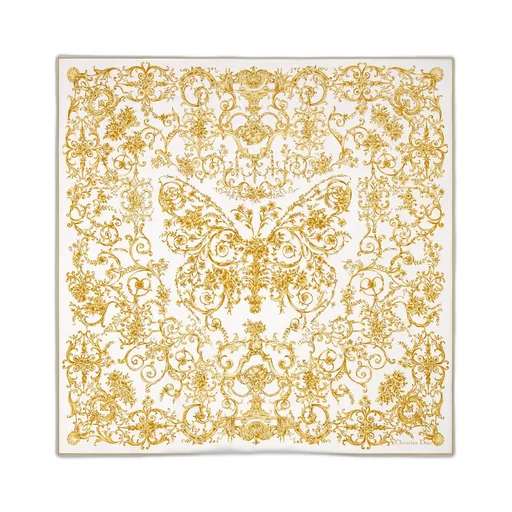 Dioresque Butterfly 90 Square Scarf