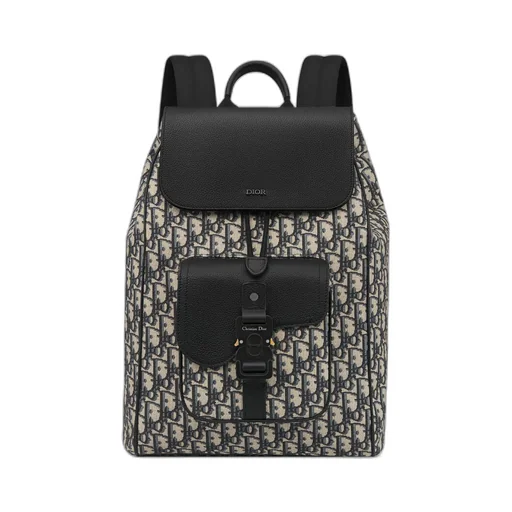 Saddle Backpack With Flap