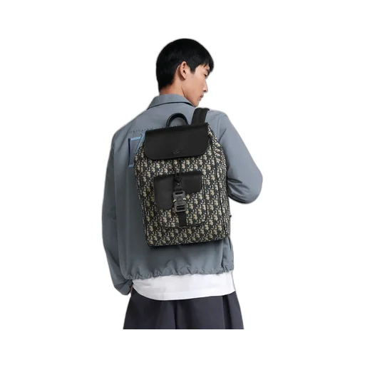 Saddle Backpack With Flap