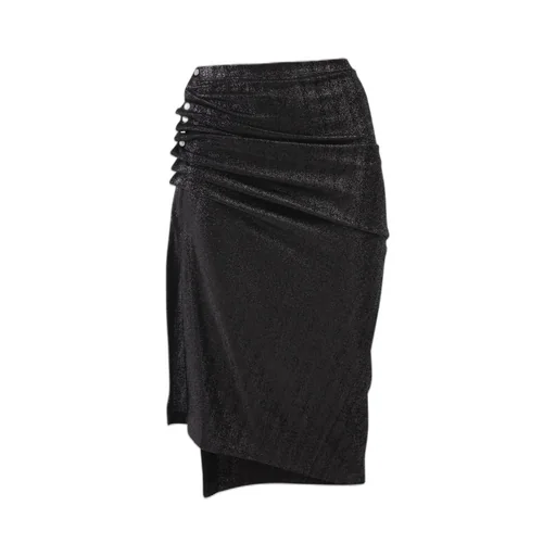 Paco Rabanne Asymmetric Midi Skirt