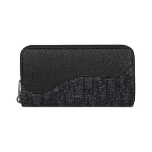 Saddle Long Zipped Wallet