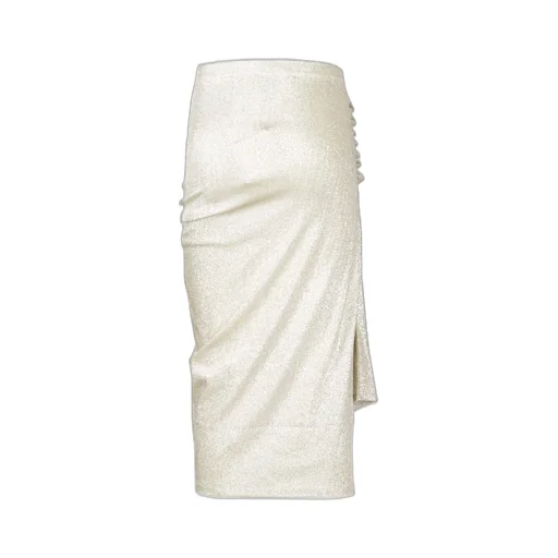 Paco Rabanne Glitter High-Waist Skirt