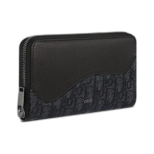 Saddle Long Zipped Wallet