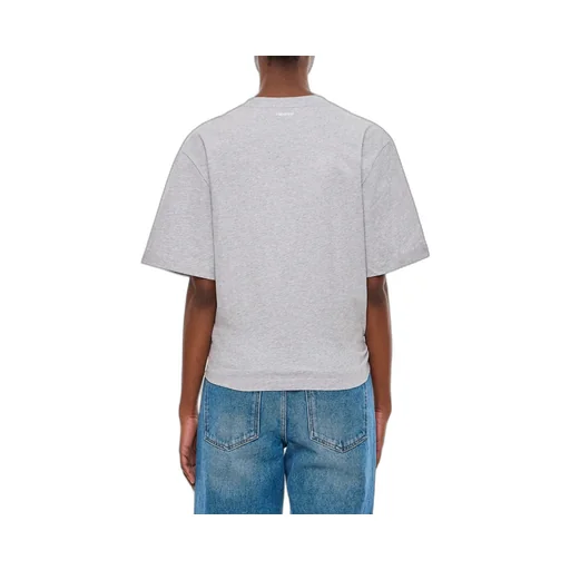 Paco Rabanne Gathered-Detailed Crewneck T-Shirt