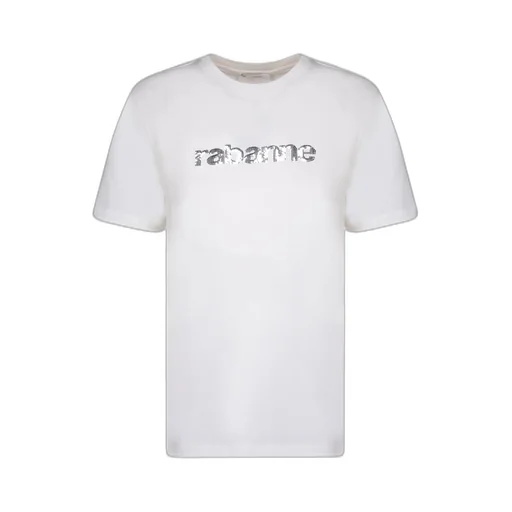 Paco Rabanne Logo Printed Crewneck T-Shirt