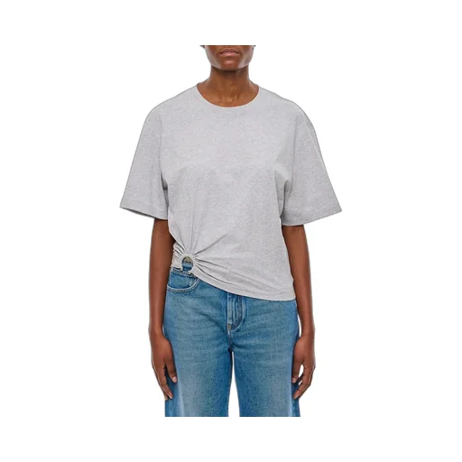 Paco Rabanne Gathered-Detailed Crewneck T-Shirt