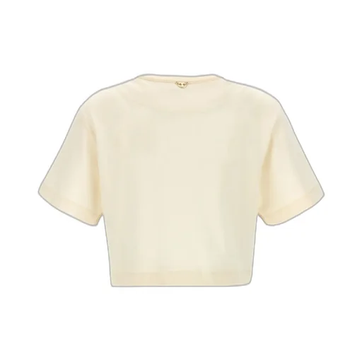 Paco Rabanne Chainmail Effect Cropped T-Shirt