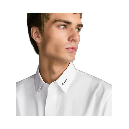 Shirt With Dior Embroidery