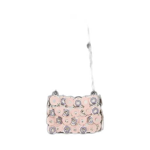 Paco Rabanne Sparkle Discs Chain-Linked Shoulder Bag