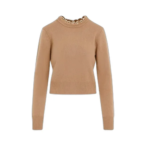 Paco Rabanne Embellished Crewneck Jumper