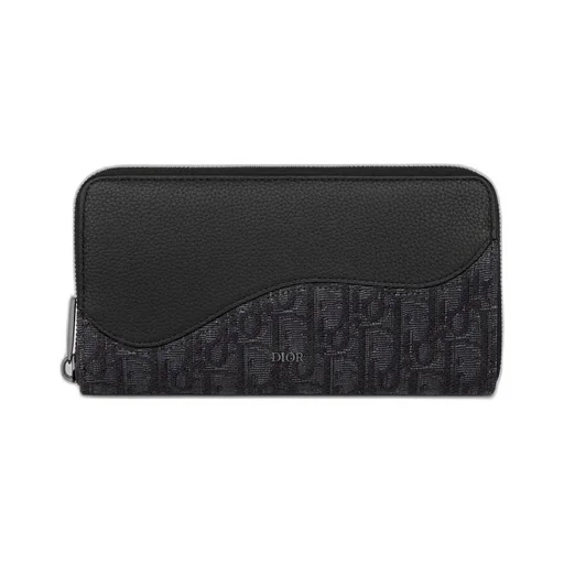 Saddle Long Zipped Wallet