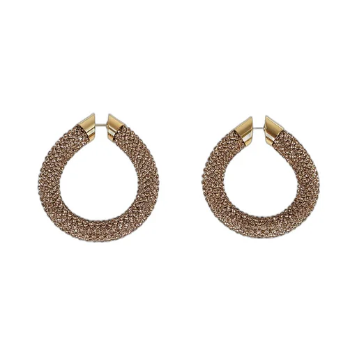 Paco Rabanne Embellished Pixel Earrings