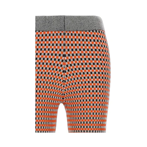 Paco Rabanne Check Patterned Slim Fit Trousers