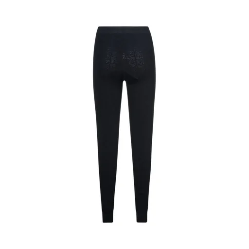 Paco Rabanne High Waist Logo Waistband Leggings