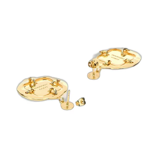 Paco Rabanne Polished Drop Earrings