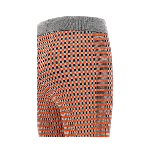 Paco Rabanne Check Patterned Slim Fit Trousers