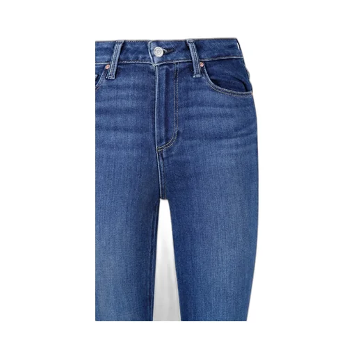 Paige Flared-Leg Cropped Jeans