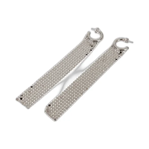 Paco Rabanne Pixel Hoop Earrings