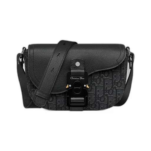 Mini Saddle Messenger Bag With Flap