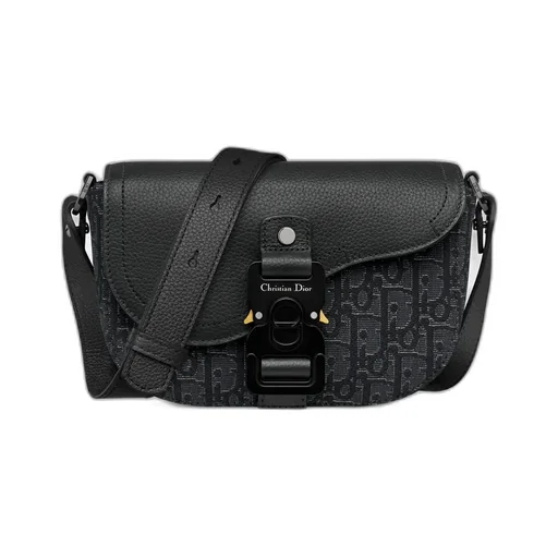 Mini Saddle Messenger Bag With Flap