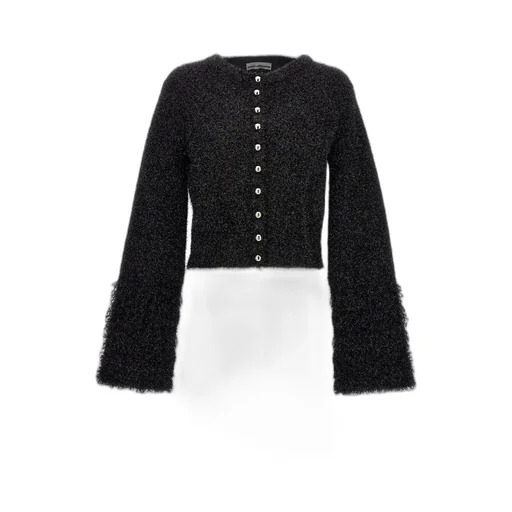 Paco Rabanne Crewneck Cropped Cardigan
