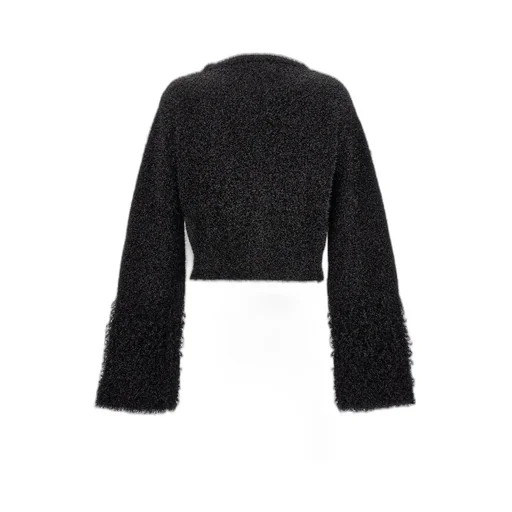 Paco Rabanne Crewneck Cropped Cardigan