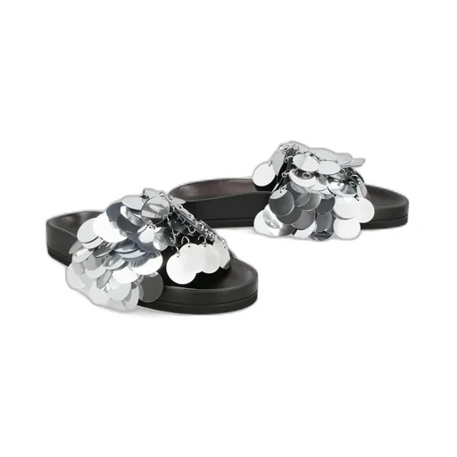 Paco Rabanne Sparkle Decorative Applique Slides