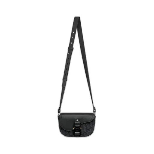Mini Saddle Messenger Bag With Flap