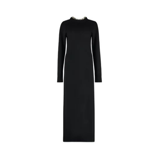Paco Rabanne Long Sleeved Knitted Dress