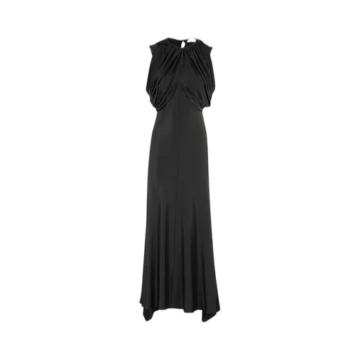 Paco Rabanne Gather Detailed Midi Dress