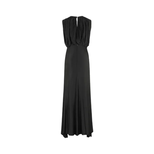 Paco Rabanne Gather Detailed Midi Dress