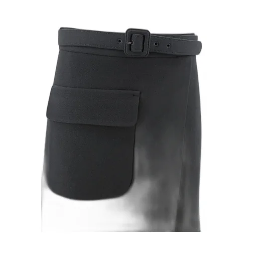 P.A.R.O.S.H. Belted Pocket Detailed Skirt