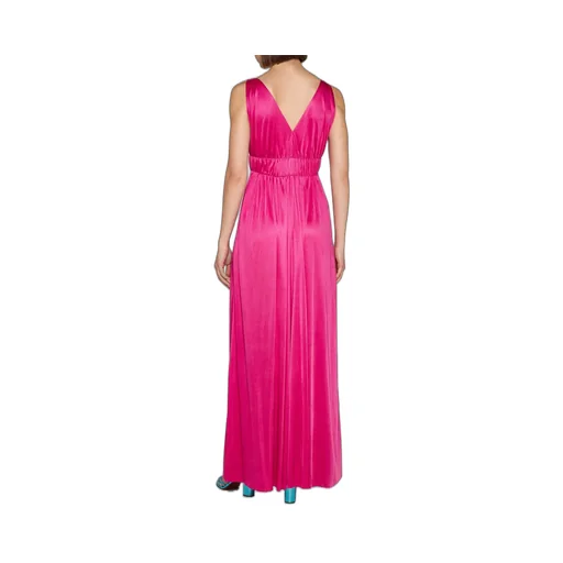 P.A.R.O.S.H. V-Neck Sleeveless Maxi Dress