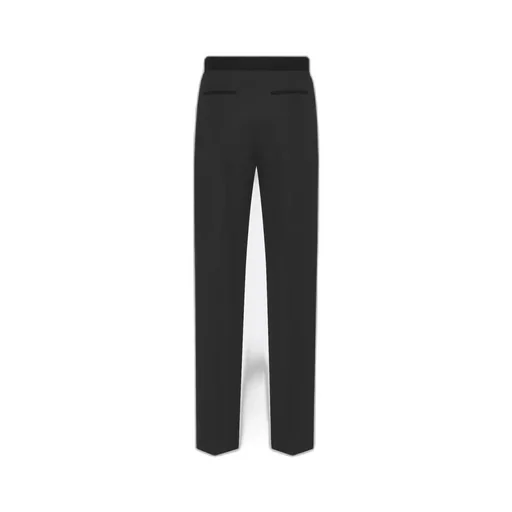 Pants With Corduroy Details
