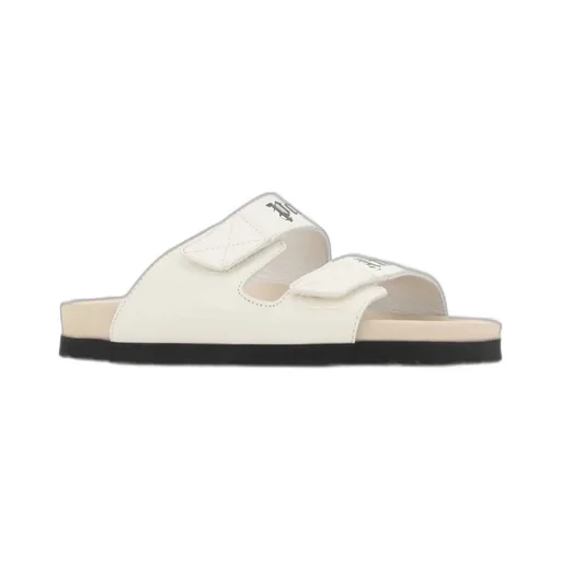 Palm Angels Logo Printed Slip-On Sandals